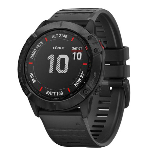 Смарт-часы Garmin Fenix 6X Pro Black with Black Band (010-02157-01/00)