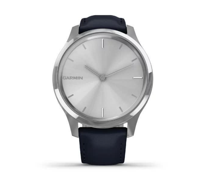 Смарт-часы Garmin vivomove Luxe Silver-Blue Leather (010-02241-20)