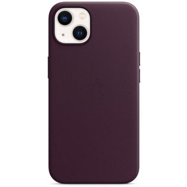 Чехол для Apple iPhone 13 mini Leather Case with MagSafe - Dark Cherry (MM0G3)