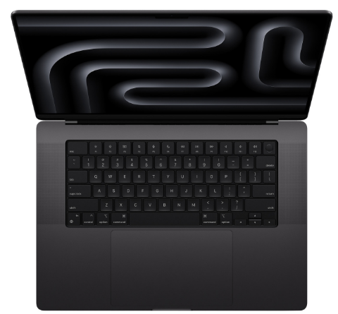 Apple MacBook Pro 16"  M3 Pro 18\2ТБ Space Black 2023 (Z1AF0019M)