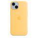 Чехол Apple iPhone 14 Plus Silicone Case with MagSafe - Sunglow (MPTD3)