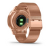 Смарт-часы Garmin Vivomove Luxe 18K Rose Gold PVD Stainless Steel w. Rose Gold Milanese B. (010-02241-24)