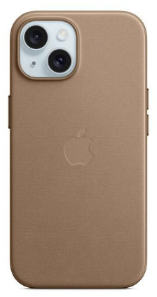 Чехол для iPhone 15 Plus FineWoven Case with MagSafe - Taupe (MT473)
