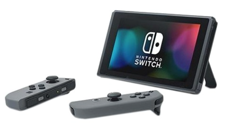 Портативная игровая приставка  Nintendo Switch with Gray Joy Con