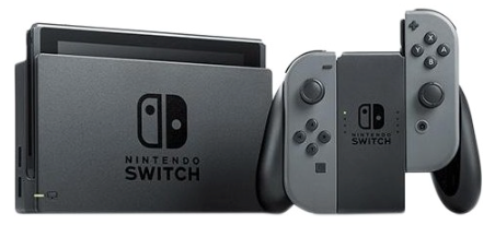 Портативная игровая приставка  Nintendo Switch with Gray Joy Con