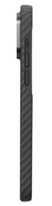 Чохол  Pitaka MagEZ Case 3 Twill 1500D for iPhone 14 Pro Max Black/Grey (KI1401PM)
