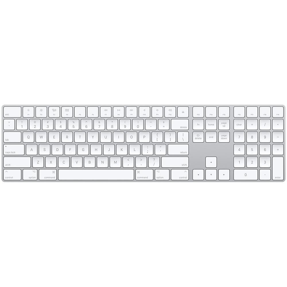 Apple Magic Keyboard with Numeric Keypad Silver (MQ052)