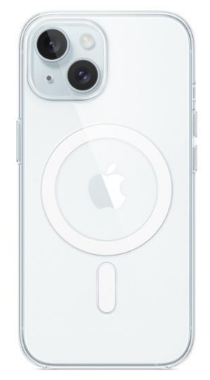 Чохол для Apple iPhone 15 Clear Case with MagSafe (MT203)