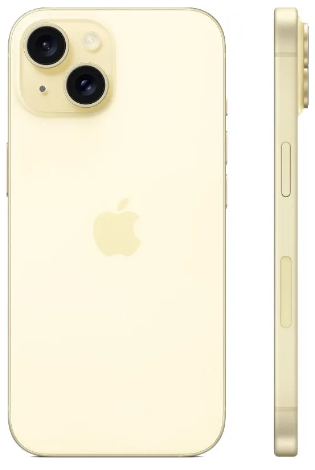 Apple iPhone 15 256GB Yellow (MTP83)