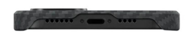 Чохол  Pitaka MagEZ Case 3 Twill 1500D for iPhone 14 Black/Grey (KI1401)