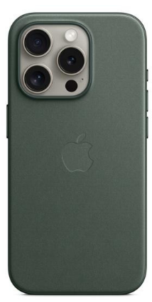 Чохол для iPhone 15 Pro Max FineWoven Case with MagSafe - Evergreen (MT503)