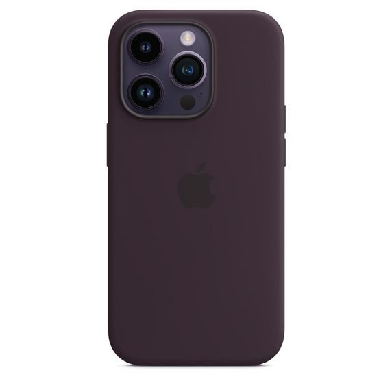 Чехол iPhone 14 Pro Silicone Case with MagSafe - Elderberry (MPTK3)