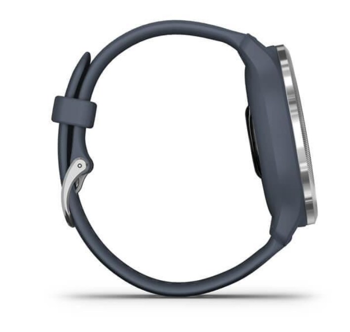 Смарт-часы Garmin Venu 2 Silver Bezel with Granite Blue Case and Silicone Band (010-02430-10/00)
