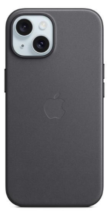 Чехол для iPhone 15 FineWoven Case with MagSafe - Black (MT393)