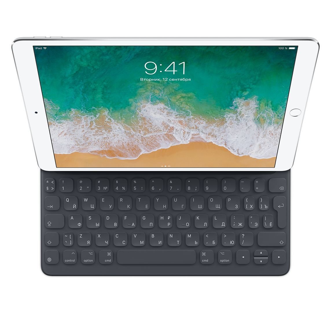 Чехол-клавиатура Apple iPad Air 10.5"/iPad 10.2" Smart Keyboard (MPTL2)