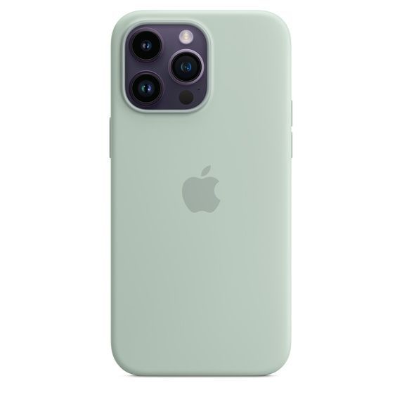 Чехол iPhone 14 Pro Max Silicone Case with MagSafe - Succulent (MPTY3)