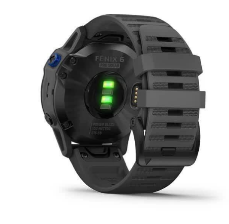 Смарт-часы Garmin Fenix 6 Pro Solar Edition Black With Gray Band (010-02410-11/10)