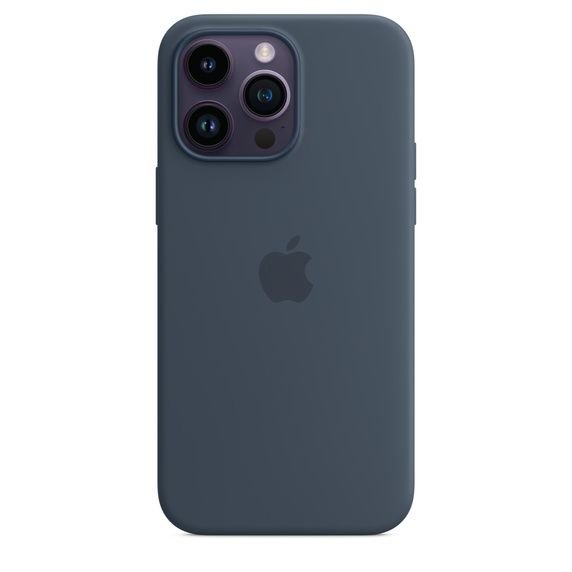 Чохол iPhone 14 Pro Max Silicone Case with MagSafe - Storm Blue (MPTQ3)