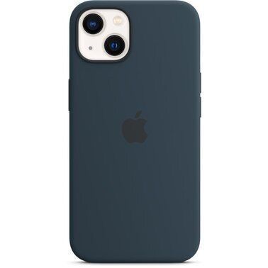 Чехол для Apple iPhone 13 Silicone Case with MagSafe - Abyss Blue (MM293)