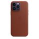 Чехол iPhone 14 Pro Max Leather Case with MagSafe - Umber (MPPQ3)