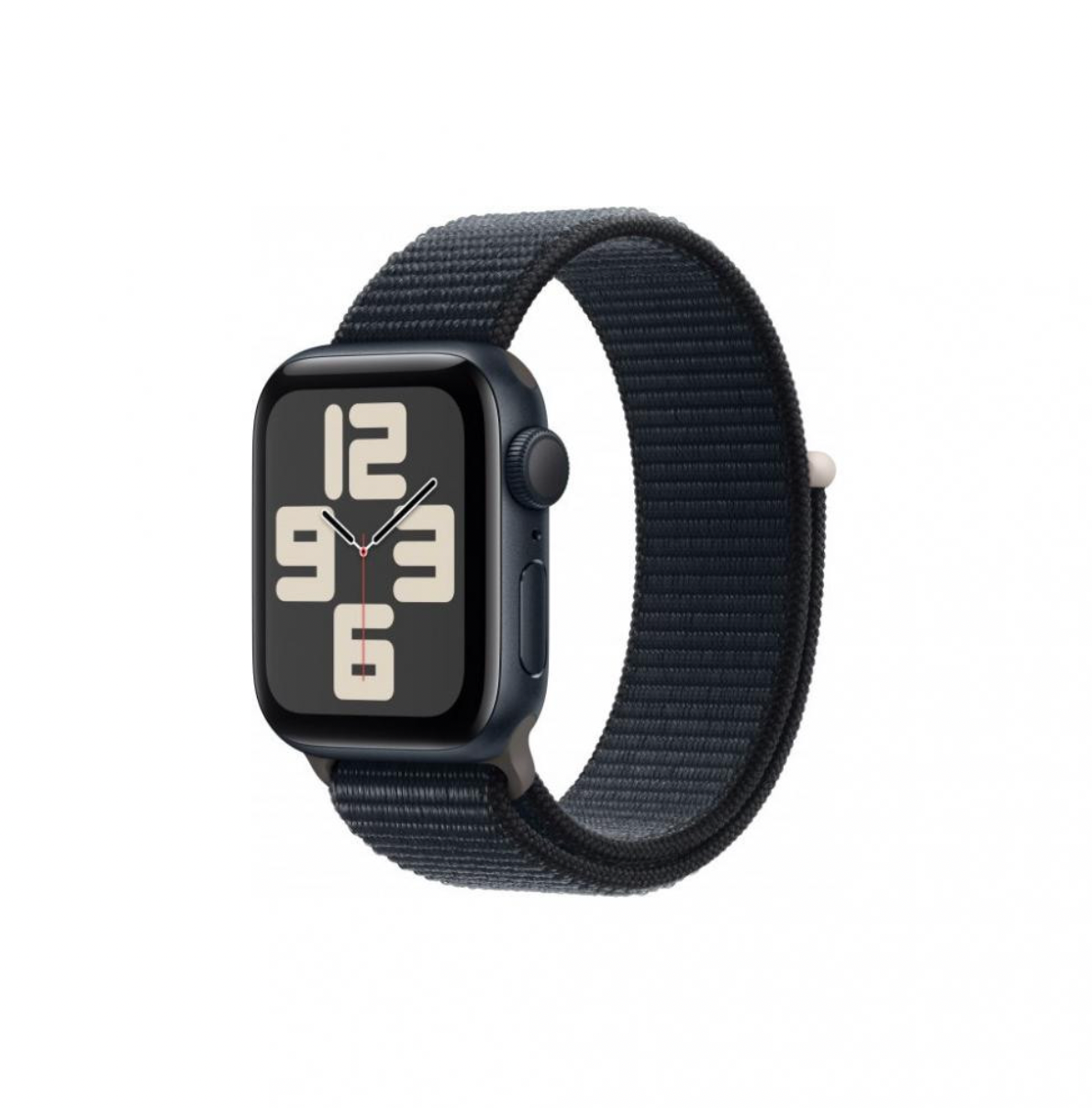 Apple Watch SE 2 GPS 44mm Midnight Aluminium Case with Midnight Sport Loop (MREA3)