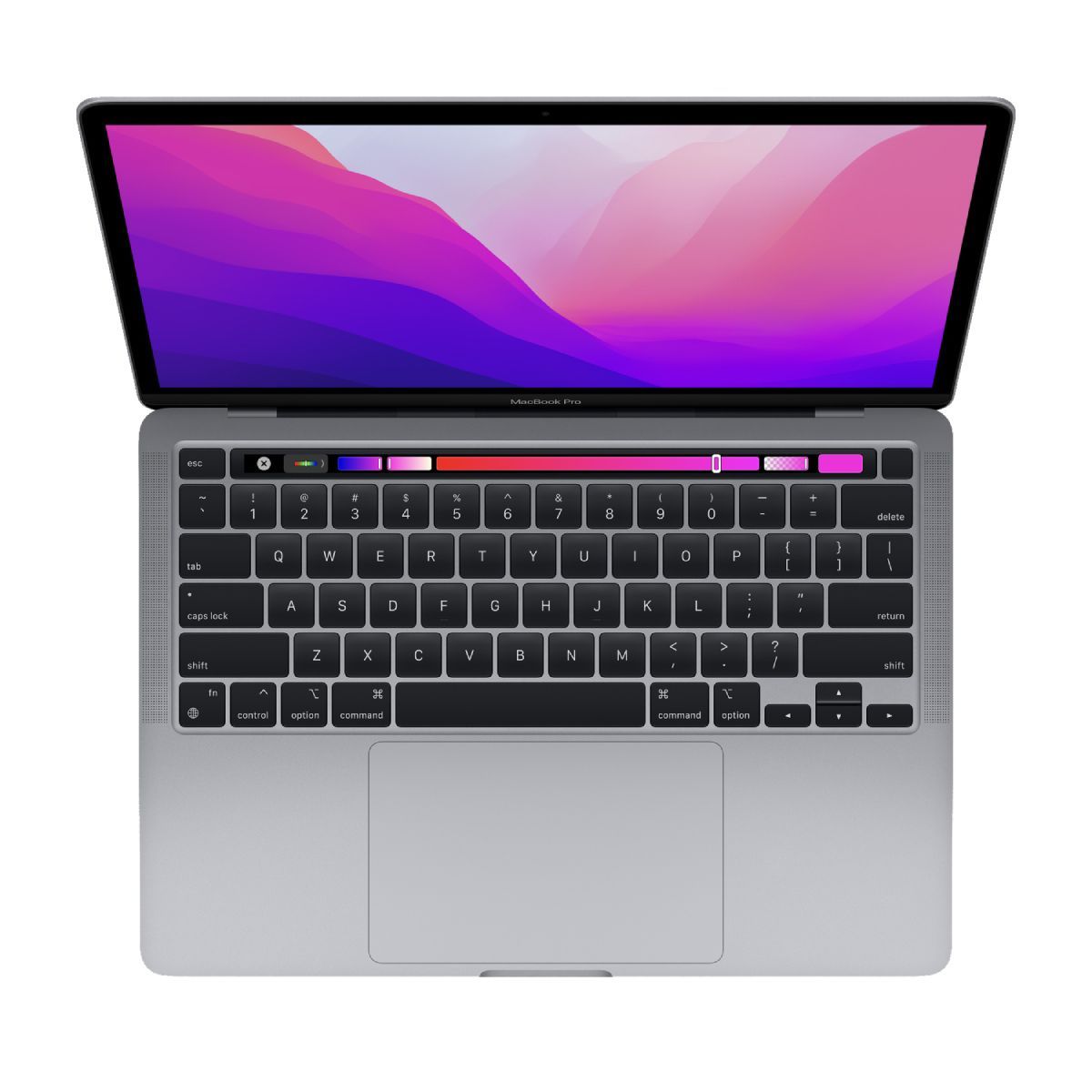 Alple MacBook Pro 13", 16/2TB, M2 Space Gray (MBPM2-08, Z16R0005W)
